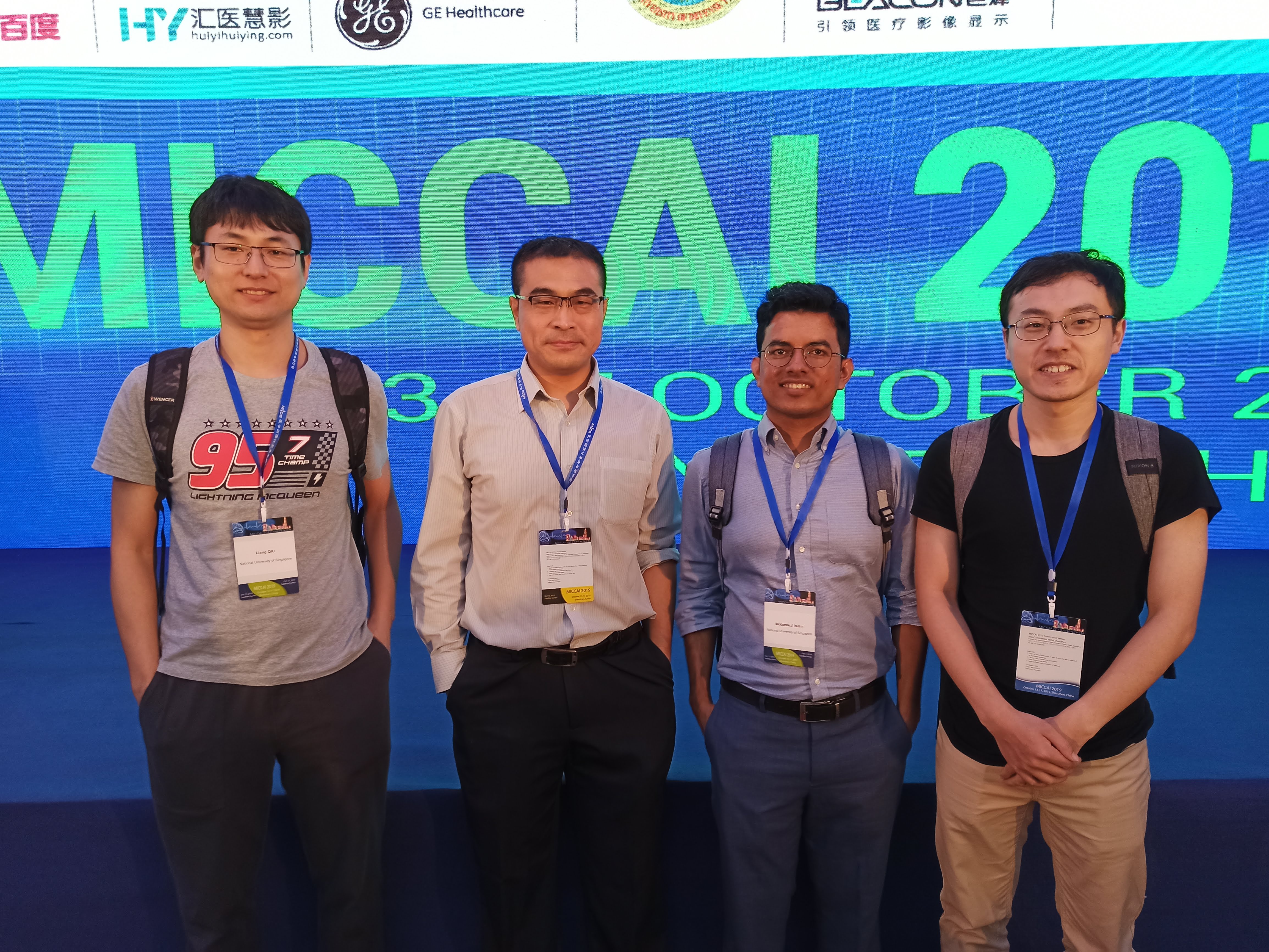 Our team papers presented at MICCAI 2019