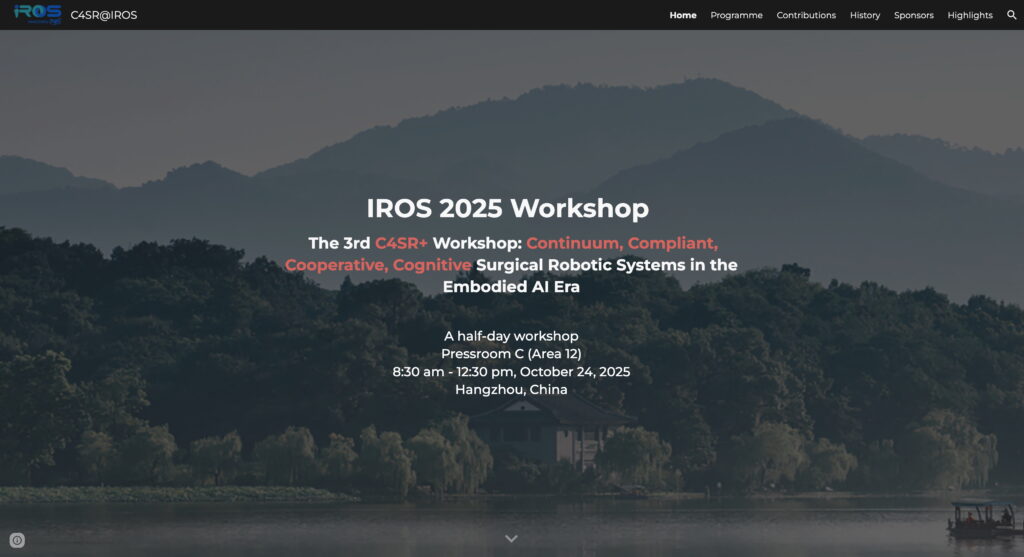 IROS 2025 Workshop
